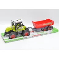 Samochody i pojazdy dla dzieci - Traktor z przyczepą Trifox - miniaturka - grafika 1