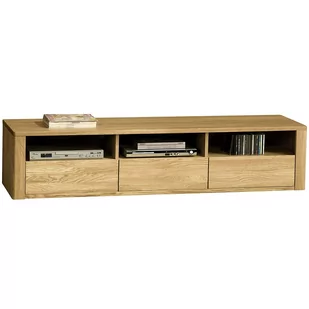 Drewniany Stolik Rtv Pod Telewizor Dąb Natura - Szafki RTV Drewniany Stolik Rtv Pod Telewizor Dąb Natura - Szafki RTV - miniaturka - grafika 1