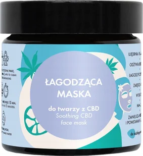 Lullalove Łagodząca maska do twarzy z CBD 60ml - Maseczki do twarzy - miniaturka - grafika 1