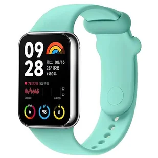 Pasek DEVIA Deluxe Sport do Xiaomi Mi Band 8 Pro/Redmi Watch 4 Miętowy - Akcesoria do smartwatchy - miniaturka - grafika 1