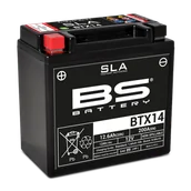 Akumulatory motocyklowe - Akumulator Bezobsługowy BS Battery SLA BTX14 - miniaturka - grafika 1