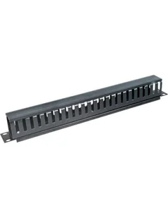 Alantec Organizator kabli 1U 19&quot z pokrywą maskującą PK008 PK008 - Szafy rack - miniaturka - grafika 1