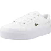 Buty trekkingowe damskie - Tenisówki Lacoste Model Ziane Kolor Biały - miniaturka - grafika 1