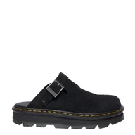 Moda i Uroda OUTLET - Klapki Dr. Martens ZEBZAG MULE Black EH Suede 31657001 - miniaturka - grafika 1