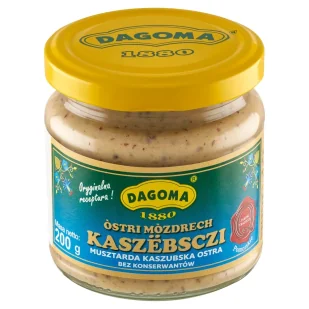 Dagoma Musztarda kaszubska ostra 200 g - Musztardy - miniaturka - grafika 1