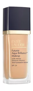 Estee Lauder, Futurist Aqua Brilliance Makeup with Intense Moisture Infusion SPF 20, Podkład do twarzy, 1W0 Warm Porcelain, 30ml - Podkłady do twarzy - miniaturka - grafika 1
