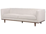 Sofy i kanapy - Sofa 3-osobowa beżowa SKAULE - miniaturka - grafika 1