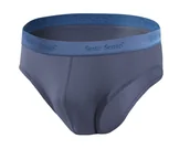 Majtki męskie - Slipy męskie z ozdobna gumą WILD CAT Sesto Senso-XXL - miniaturka - grafika 1