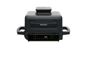 Frytkownice - SILVERCREST KITCHEN TOOLS Frytkownica beztłuszczowa Airfryer 2200 W SHLFS 2200 A1z funkcją wędzenia - miniaturka - grafika 1