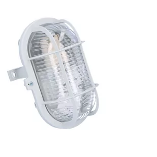 Lena Lighting OPRAWA ŚCIENNO-SUFITOWA OVAL 60 Klosz SZKLANY OSŁONA Z TWORZYWA IP - Oprawy, klosze i abażury - miniaturka - grafika 1