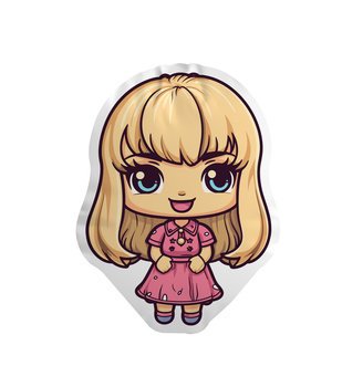 Poduszka Chibi - Barbie