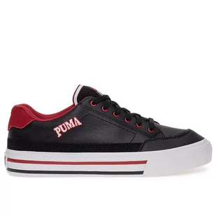 Buty Puma Court Classic Vulc Retro Club 39508902 - czarne - Buty sportowe męskie - miniaturka - grafika 1