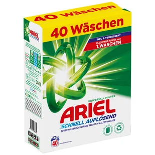 Ariel Universal+ Pulver Proszek do Prania 40 prań 2,4 kg - Środki do prania - miniaturka - grafika 1