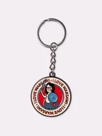 Figurki dla dzieci - Brelok I Love Warsaw Syrenka - gadżety - miniaturka - grafika 1