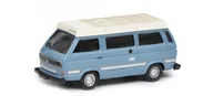 Samochody i pojazdy dla dzieci - Schuco Vw T3B Joker Camping Bus Blue 1:87 452644500 - miniaturka - grafika 1