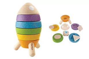 Plan Toys sorter Rakieta - Sortery dla dzieci - miniaturka - grafika 3