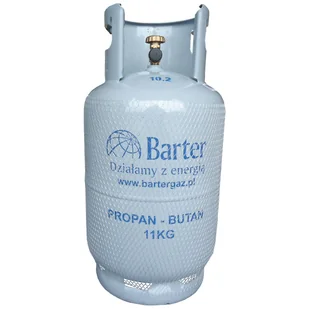 Gaz propan-butan 11 kg BARTER GAZ - Materiały opałowe - miniaturka - grafika 1
