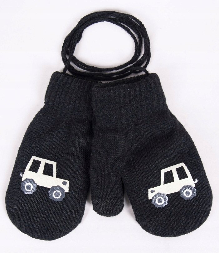 Yoclub rękawiczki dziecięce jednopalczaste dla dzieci w wieku 7 lat