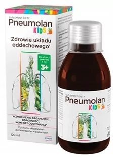 Stada PHARM SPÓŁKA Z OGRANICZONĄ ODPOWIEDZIALNOŚCI Pneumolan Kids syrop 120 ml 3787261 - Witaminy i minerały - miniaturka - grafika 1