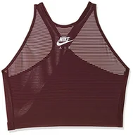 Koszulki i topy damskie - Nike Tank Air Miler damska koszulka sportowa czarny czarny/biały L - miniaturka - grafika 1