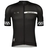 Bluzy sportowe męskie - Męska koszulka kolarska Scott M's RC Pro SS Rozmiar: L / Kolor: czarny - miniaturka - grafika 1