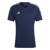 Koszulki sportowe męskie - Męska Koszulka z krótkim rękawem ADIDAS TIRO 23 JSY HR4608 – Granatowy - miniaturka - grafika 1