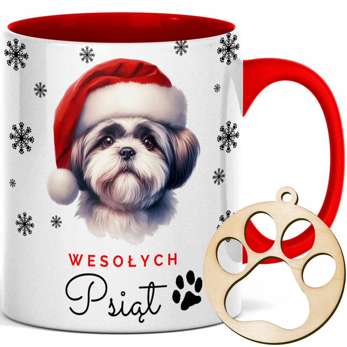 KUBEK Z IMIENIEM BOMBKA PIES PIESEK Z PIESKIEM Z PSEM DLA DZIECKA PREZENT