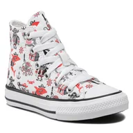 Trampki damskie - Converse Trampki Ctas Hi 372874C White/University Red/Black - miniaturka - grafika 1