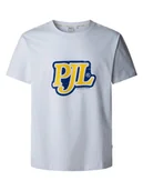 Koszulki męskie - Pepe Jeans Koszulka w kolorze białym - miniaturka - grafika 1