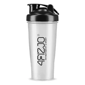 Witaminy i minerały dla sportowców - Shaker sportowy do odżywek z siateczką 4FIZJO PRO 650 ml - miniaturka - grafika 1