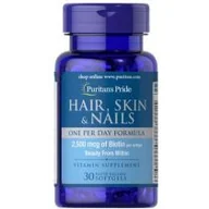 Włosy, skóra, paznokcie - Puritan's Pride Włosy skóra paznokcie Hair Skin Nails 30 kapsułek Puritan's Pride - miniaturka - grafika 1