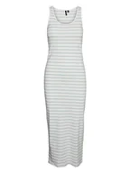 Sukienki - Vero Moda Sukienka w kolorze biało-jasnozielonym - miniaturka - grafika 1