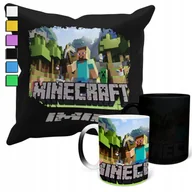 Gadżety dla niej i dla niego - ZESTAW KUBEK MAGICZNY ZMIENIAJĄCY KOLOR + POSZEWKA MAJNKRAFT PREZENT+IMIĘ - miniaturka - grafika 1