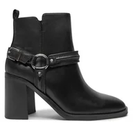 Botki damskie - Botki Aldo Catasetum 13805490 Czarny - miniaturka - grafika 1