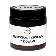 Dezodoranty i antyperspiranty unisex - La-Le Dezodorant w Kremie Cedrowy, La-Le, 120ml - miniaturka - grafika 1