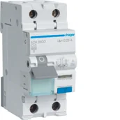 Bezpieczniki elektryczne - Hager polo Wyłącznik różnicowo-nadprądowy 2P 10A C 0,03A typ A ADA960D ADA960D - miniaturka - grafika 1