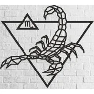 Puzzle - Drewniane Puzzle 3D - Dekoracja Ścienna Skorpion Ewa Eco-Wood-Art - miniaturka - grafika 1