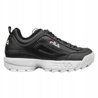 Buty sportowe damskie - Fila Buty Damskie Disruptor Low Wmn Czarne 37 - miniaturka - grafika 1