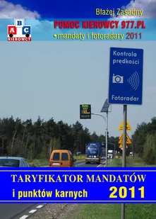 Taryfikator mandatów i punktów karnych 2011. - E-booki - poradniki - miniaturka - grafika 1