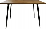 Stoły - kontrast Stół prostokątny do jadalni kuchni IVO 140x80x75 Dąb - miniaturka - grafika 1