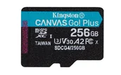 Karty pamięci - Kingston Technology Canvas Go! Plus 256 GB MicroSD UHS-I Klasa 10 SDCG4/256GBSP - miniaturka - grafika 1