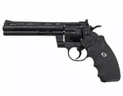 Wiatrówki pistolety - Wiatrówka Rewolwer COLT PYTHON 6 BLACK - miniaturka - grafika 1