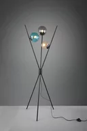 Lampy stojące - Trio LANCE Czarny mat Lampa podłogowa stojąca 403400317 - miniaturka - grafika 1