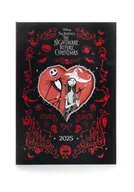 Kalendarze - Kalendarz książkowy 2025 The Nightmare Before Christmas dziennik A5 Miasteczko Halloween - miniaturka - grafika 1