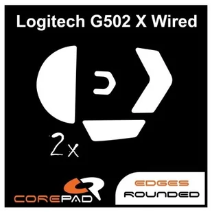2 x Corepad Ślizgacze Skatez PRO Logitech G502 X Kabel - Gadżety dla graczy - miniaturka - grafika 1