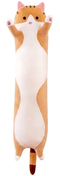 Maskotka Mega Długi Kotek Kot Maskotka Poduszka Miękka Dla Dzieci 110cm