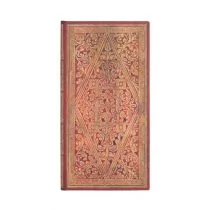Paperblanks Twarda okładka notatnik ze złotą ścieżką | w linie | smukły (95 × 180 mm) PB7232-4 - Notesy i bloczki - miniaturka - grafika 1