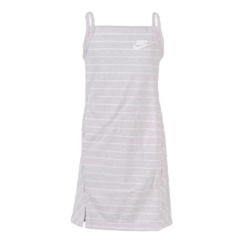 Nike Unisex sukienka dziecięca Nsw sukienka dziewczęca Różowa pianka/biała/biała XS