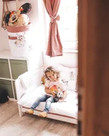 Pościel dla dzieci - Sango Trade Pościel 2 elementowa - Króliczki 135x100 - miniaturka - grafika 1