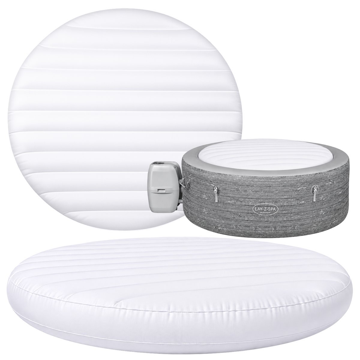 Bestway pokrowiec cieplny dmuchany osłona do jacuzi lay-z-spa 60179